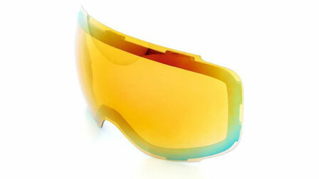 X-Goggle White | Yellow mirror