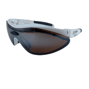 Complete Sziols Sportbril Carbon White – X-Kross 3.0 met WINTER Brown Mirror lens