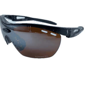 Complete Sziols Sportbril Cristall Black – X-Kross 3.0 met RUN Brown Mirror Max lens